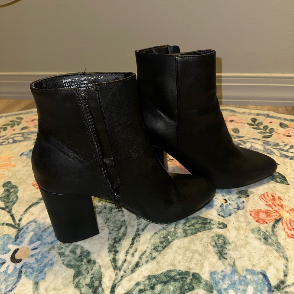 Madden Girl Black Ankle Booties - Picture 4 of 4